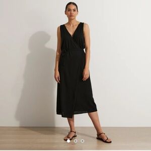 Cultiver Knitted Wrap Dress